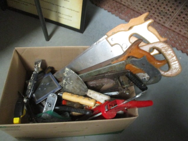 Tool Lot - Saws, Hammer, Scrapers, Caulk Gun, etc. (1 of 9)