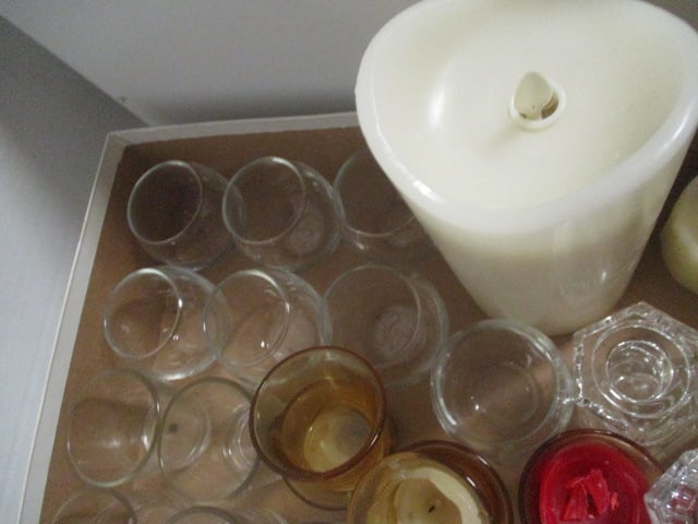 Candle Lot - Candle Holders, Candles, Flameless Candles, etc. - 4