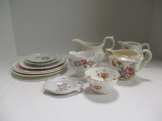 Porcelain Creamers, Bread Plates, Teacups, etc. (1 of 20)