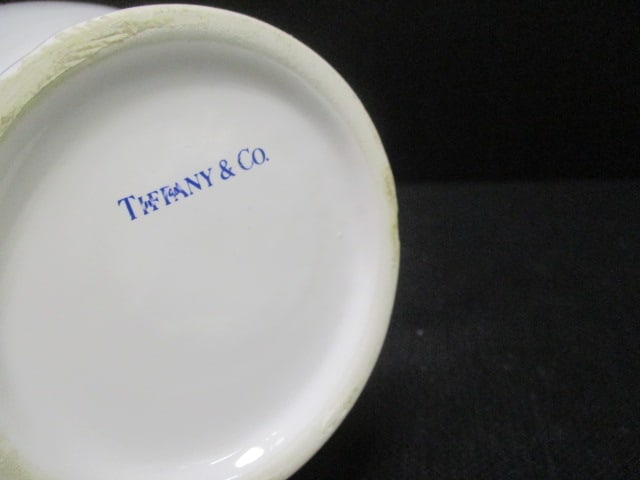 Tiffany & Co. Hand Decorated Ceramic Vase - 5
