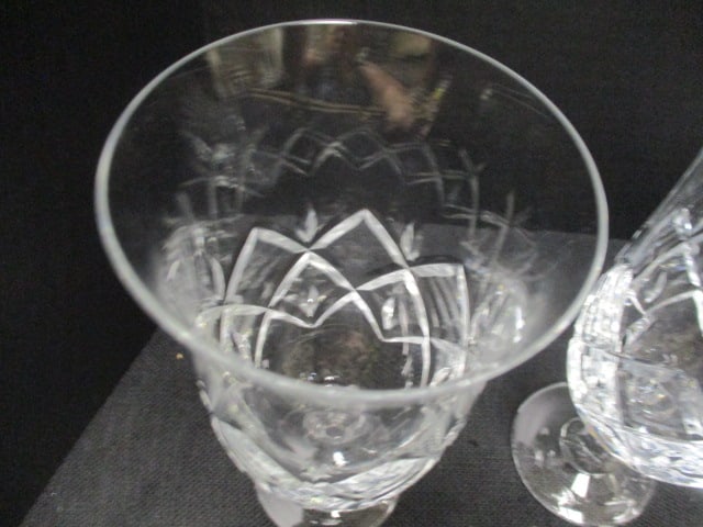 Five Crystal Goblets - 5