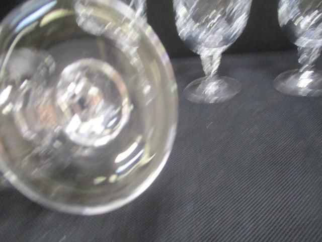 Five Crystal Goblets - 6