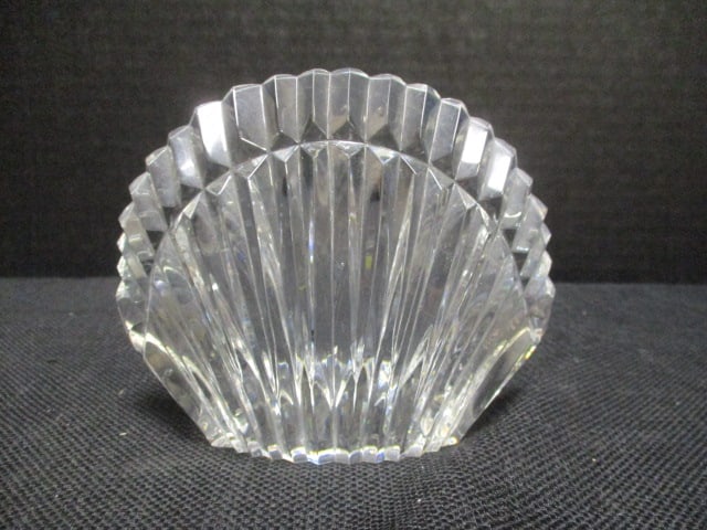 Waterford Shell Shape Paperweight: 4 5/8"w x 4"h