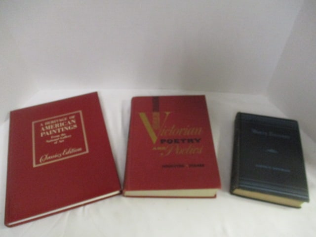 1936 "White Banners" Novel by Lloyd C. Douglas, 1959 "Victorian Poetry and Poetics" (1 of 10)