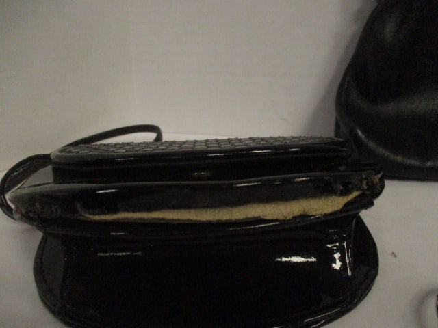 Eight Ladies Evening Bags and Fleur-de-Lis Purse Hanger - 9
