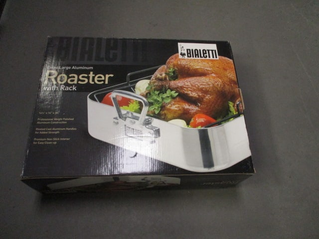 Bialetti Extra Large Aluminum Electric Roaster in Original Box (1 of 4)