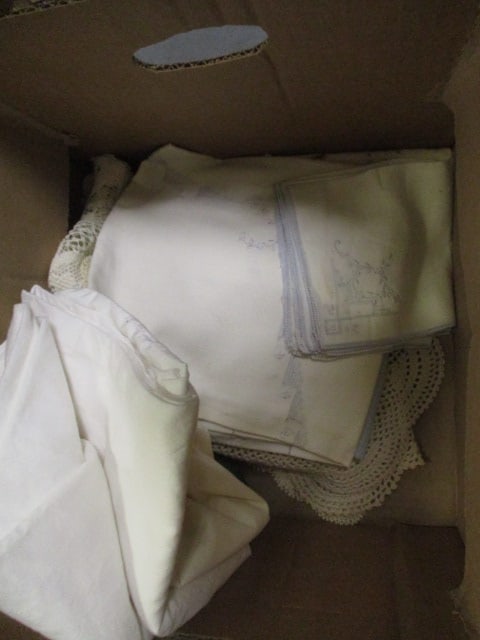 Handmade Lace Coverlet/Table Cloth - 3