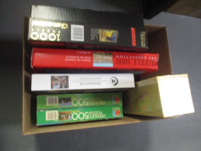 Six 500+ Piece Jigsaw Puzzles (1 of 7)