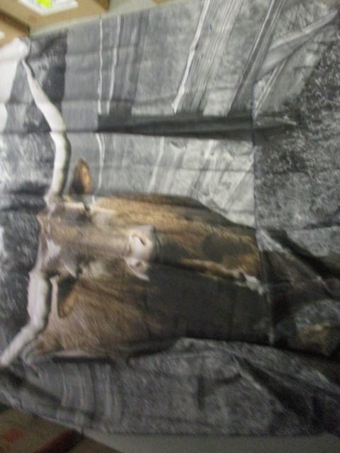 Non Slip Bathtub Mat and Long Horn Steer Design Shower Curtain - 3