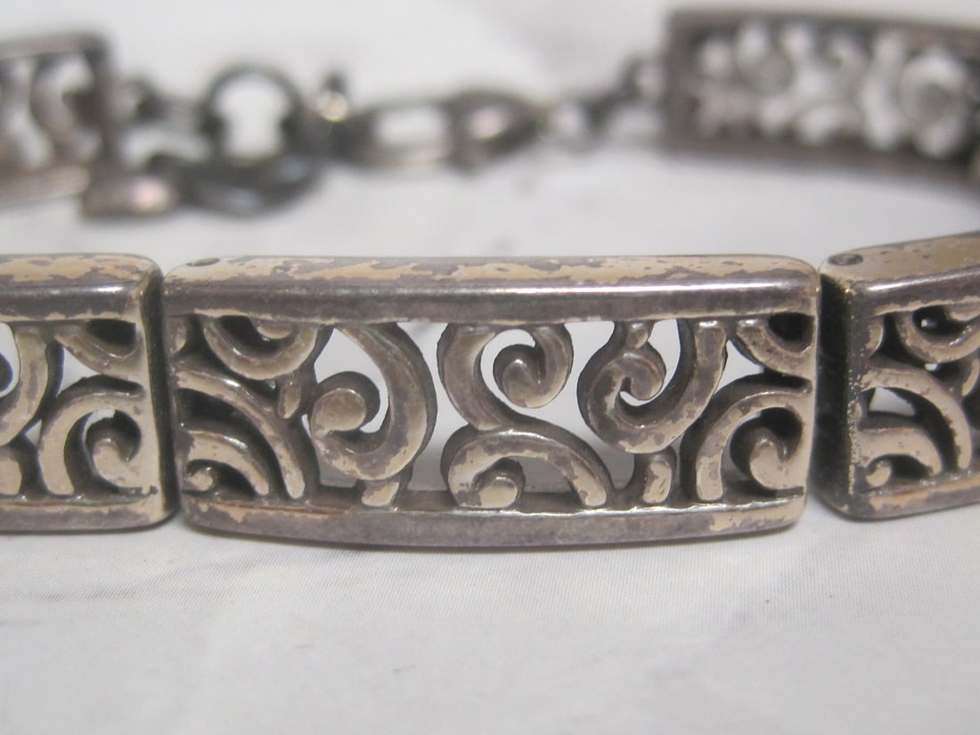 Brighton Deco Lace Silverplate Bracelet - 2
