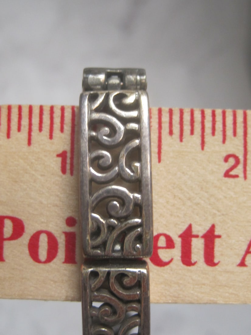 Brighton Deco Lace Silverplate Bracelet - 4