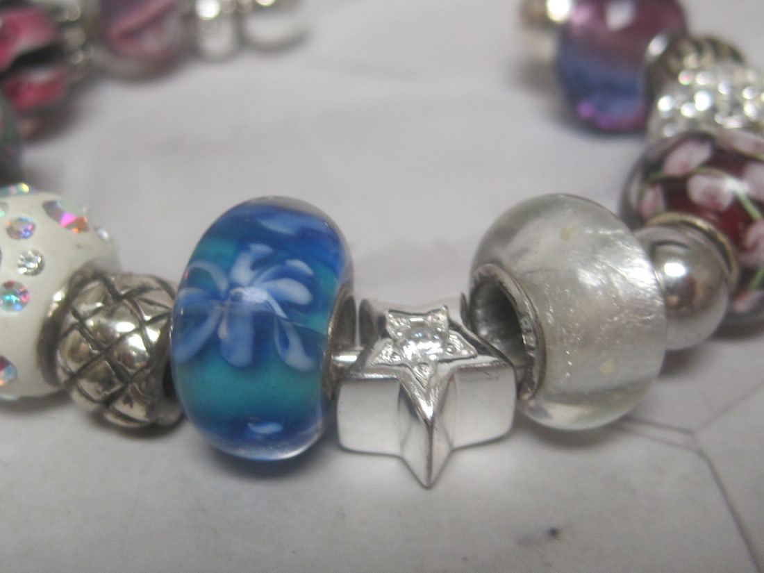Beaded Cuff Bracelet - 4