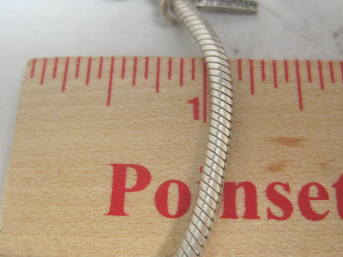 Sterling Silver Pandora Bracelet - 5