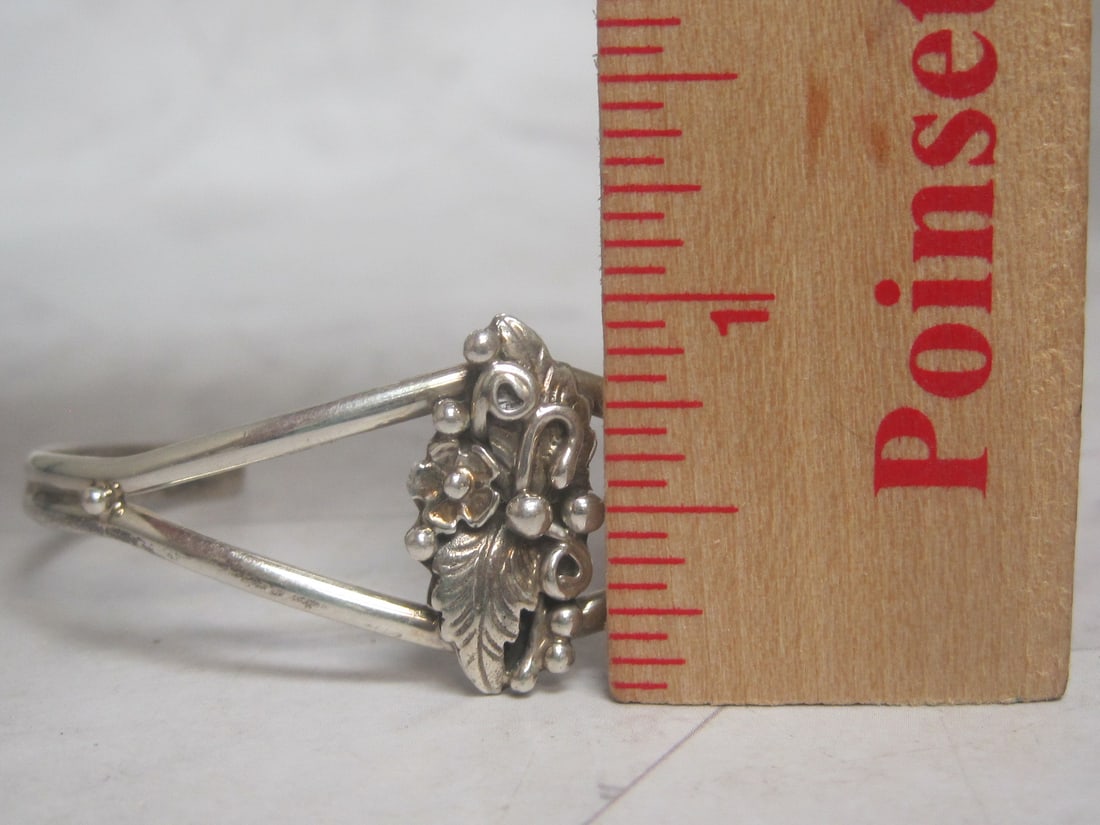 Sterling Silver Cuff Bracelet - 5