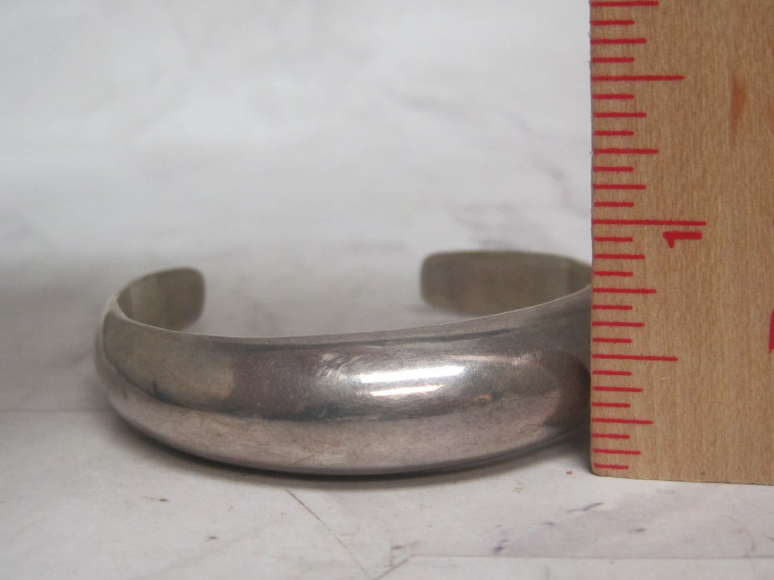 Sterling Silver Cuff Bracelet - 4