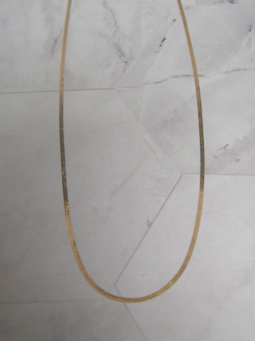 18" 14k Gold Chain: Weighs 1.2 grams