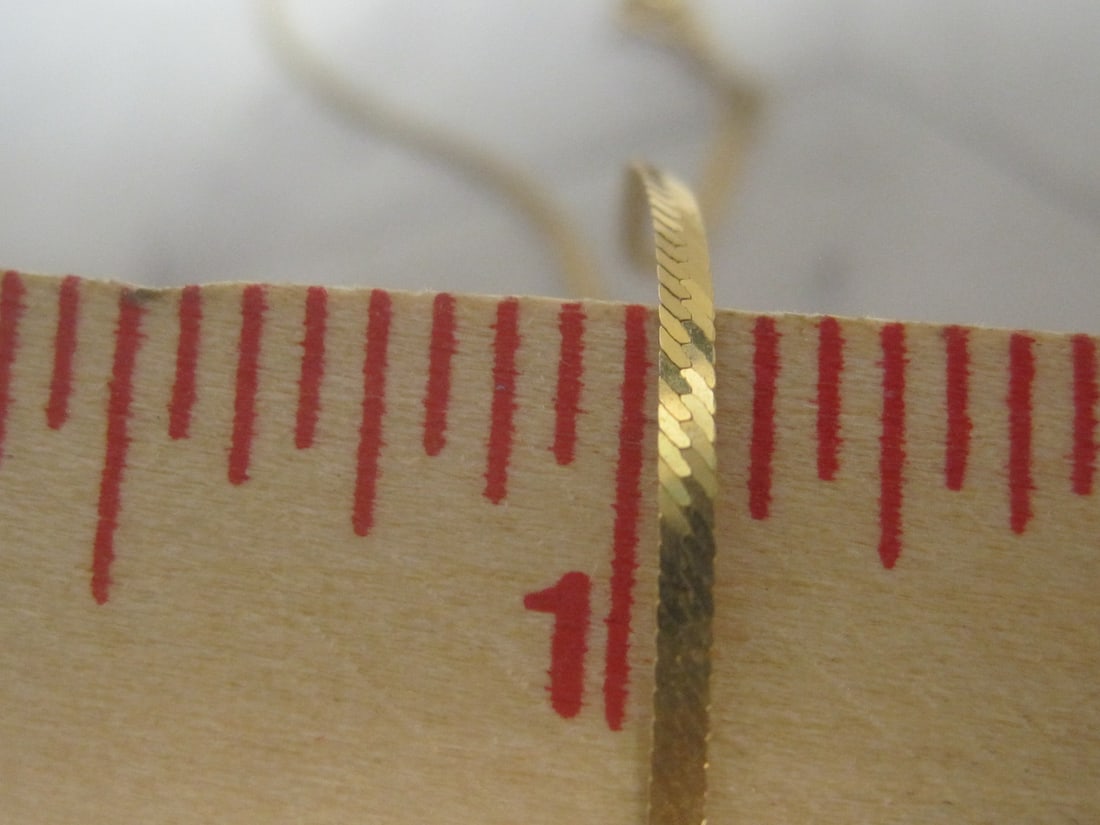 18" 14k Gold Chain - 4