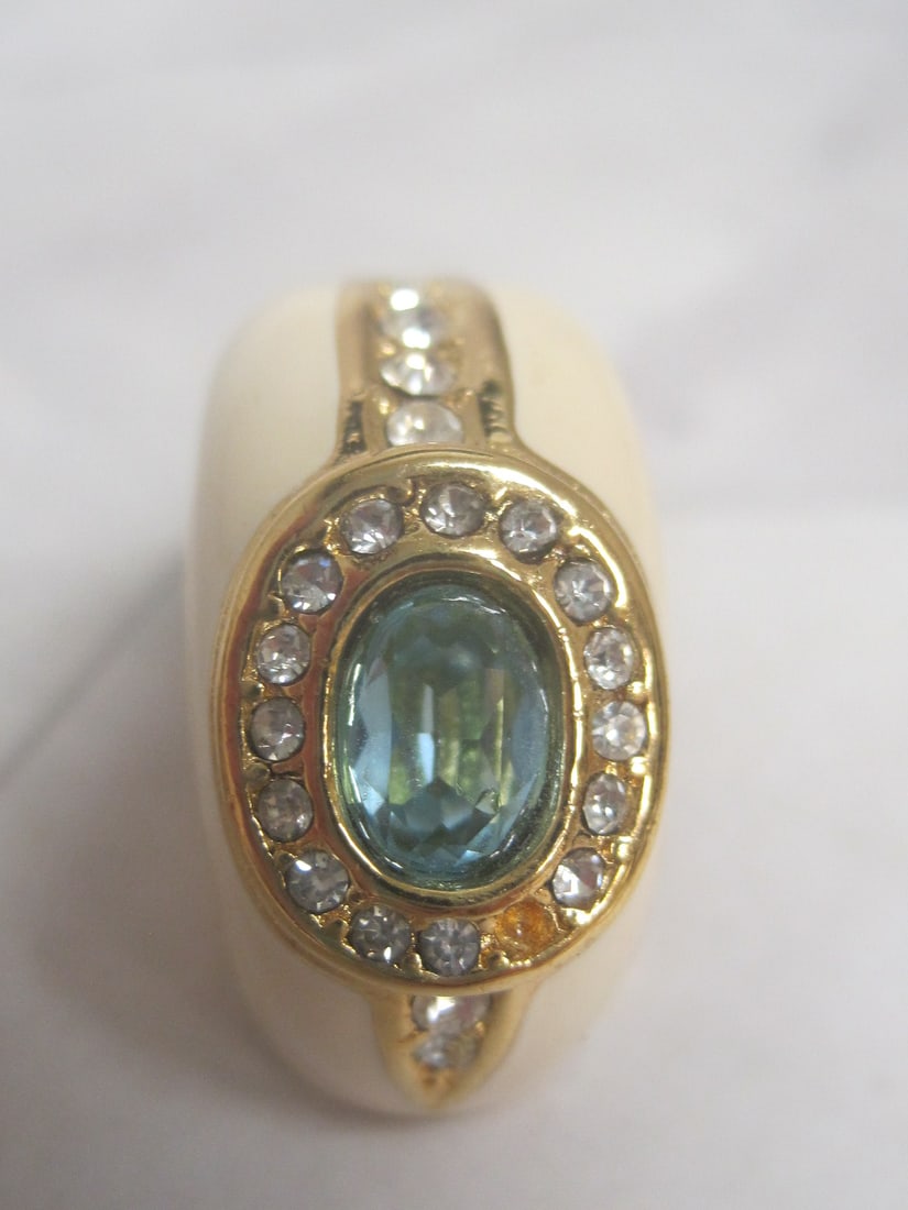 Christian Dior Goldtone Clip Earrings - 2