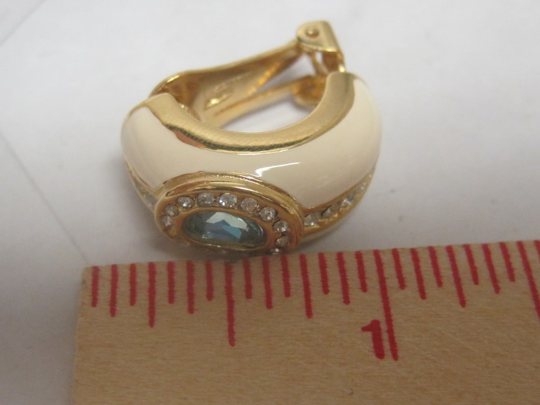 Christian Dior Goldtone Clip Earrings - 5