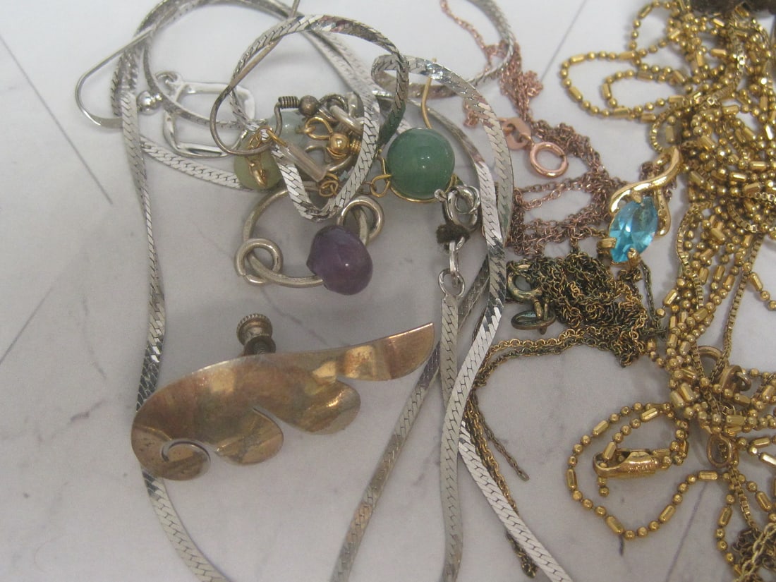 HUGE Scrap Lot of Sterling Silver- 189.3 grams! - 3