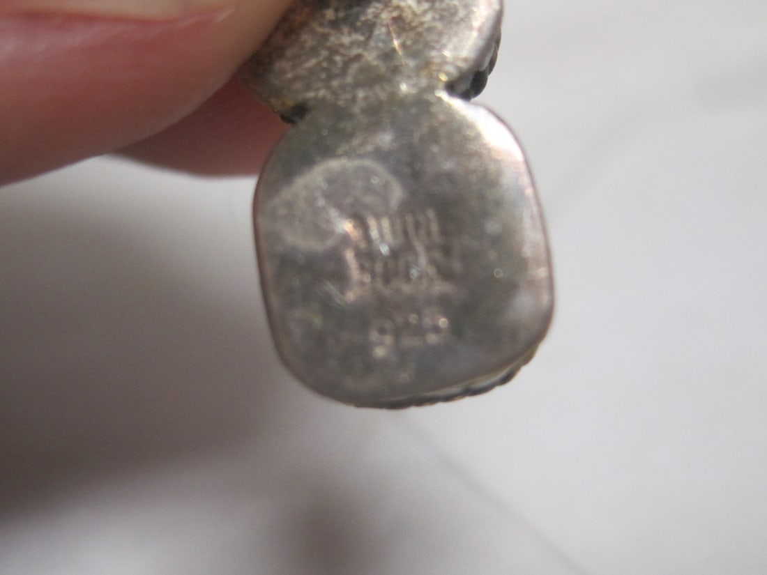 Sterling Silver Anna Beck Mother of Pearl Earrings - 4