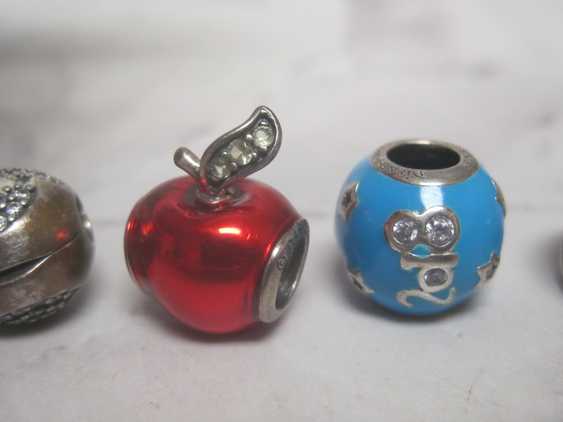 Lot of 7 Pandora Sterling Silver Disney Charms - 4