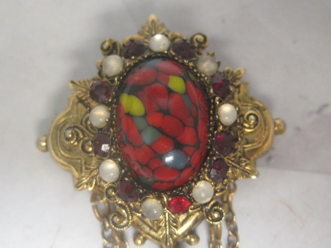 Rare Vintage Hattie Carnegie Brooch/Pendant - 2