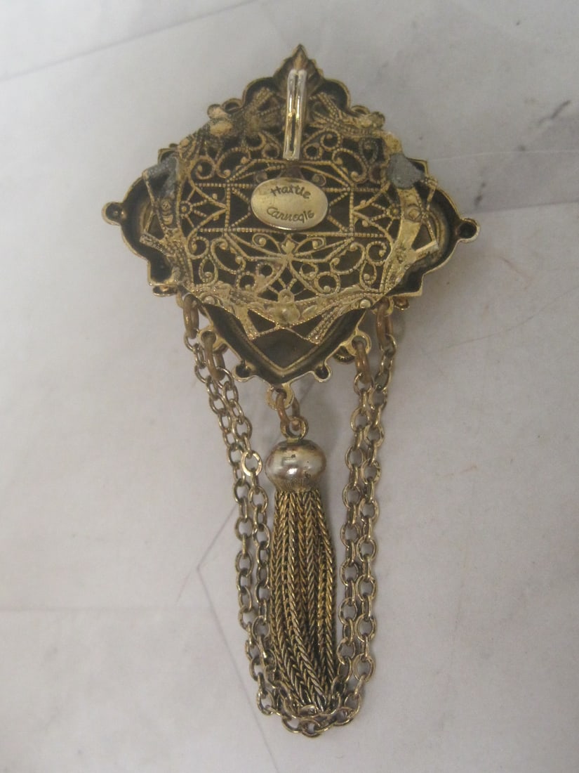 Rare Vintage Hattie Carnegie Brooch/Pendant - 5