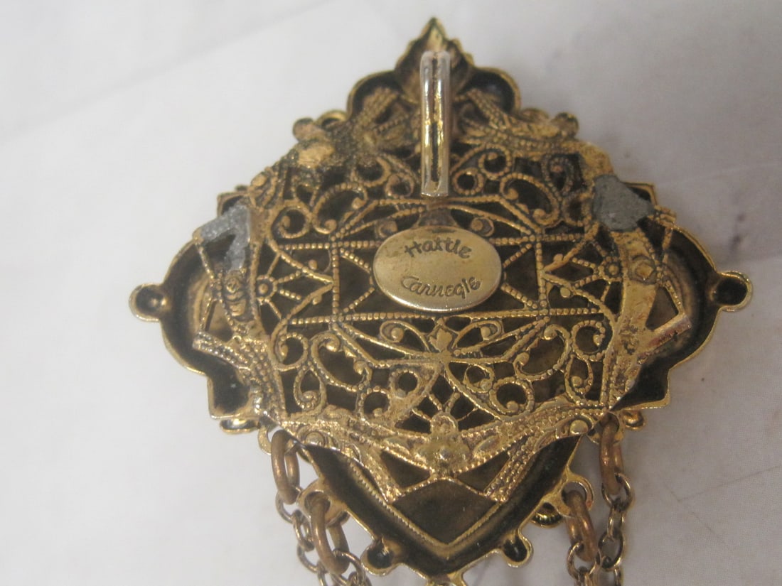 Rare Vintage Hattie Carnegie Brooch/Pendant - 6