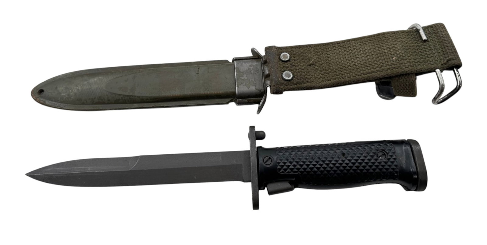 Excellent US M5 Bayonet by Imperial with USM8A1 Scabbard - 2