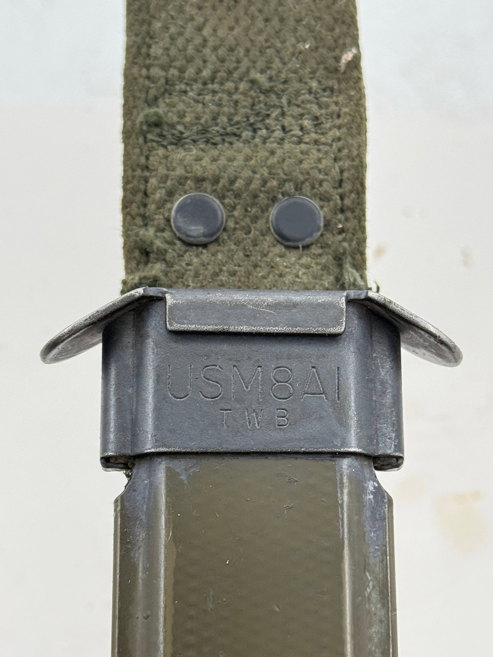 Excellent US M4 Bayonet by Camillus with USM8A1 Scabbard - 7