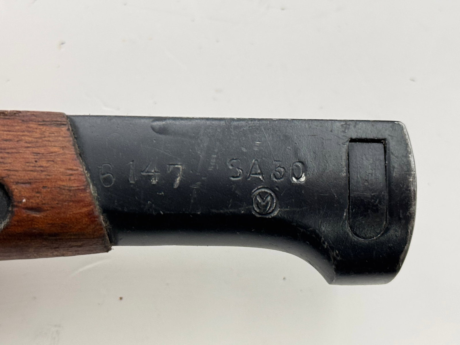 Excellent & Matching Belgian FN49 Bayonet with Scabbard - 7
