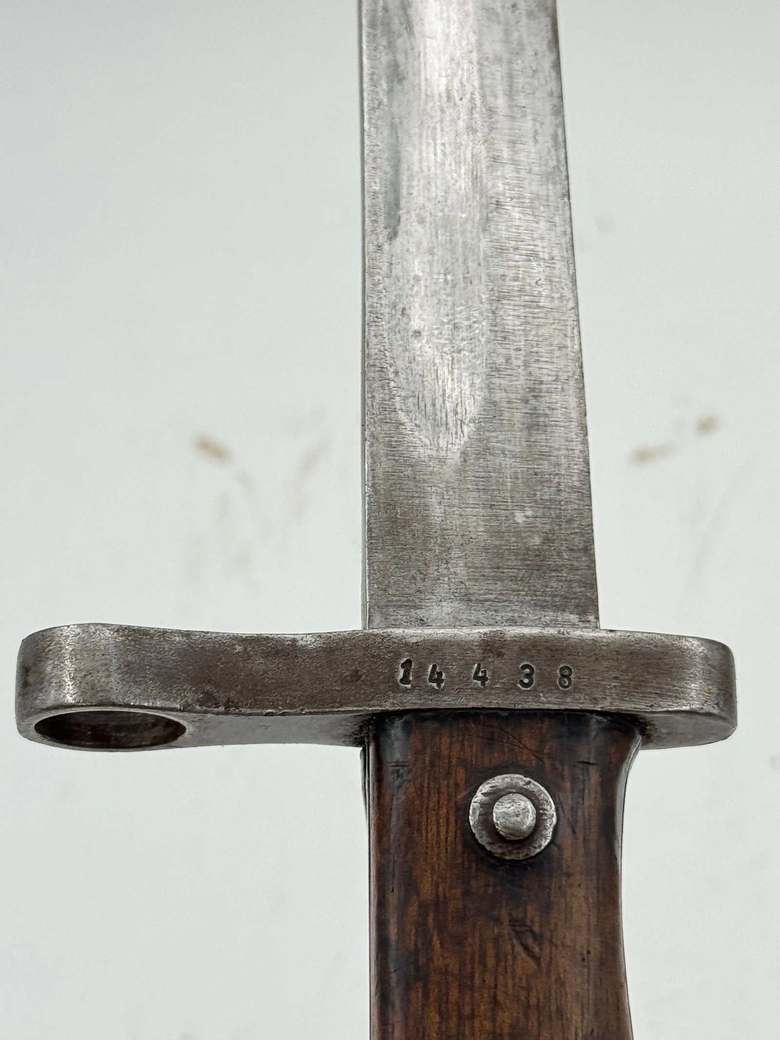 WWII Turkish Mauser Bayonet with Scabbard  - 7