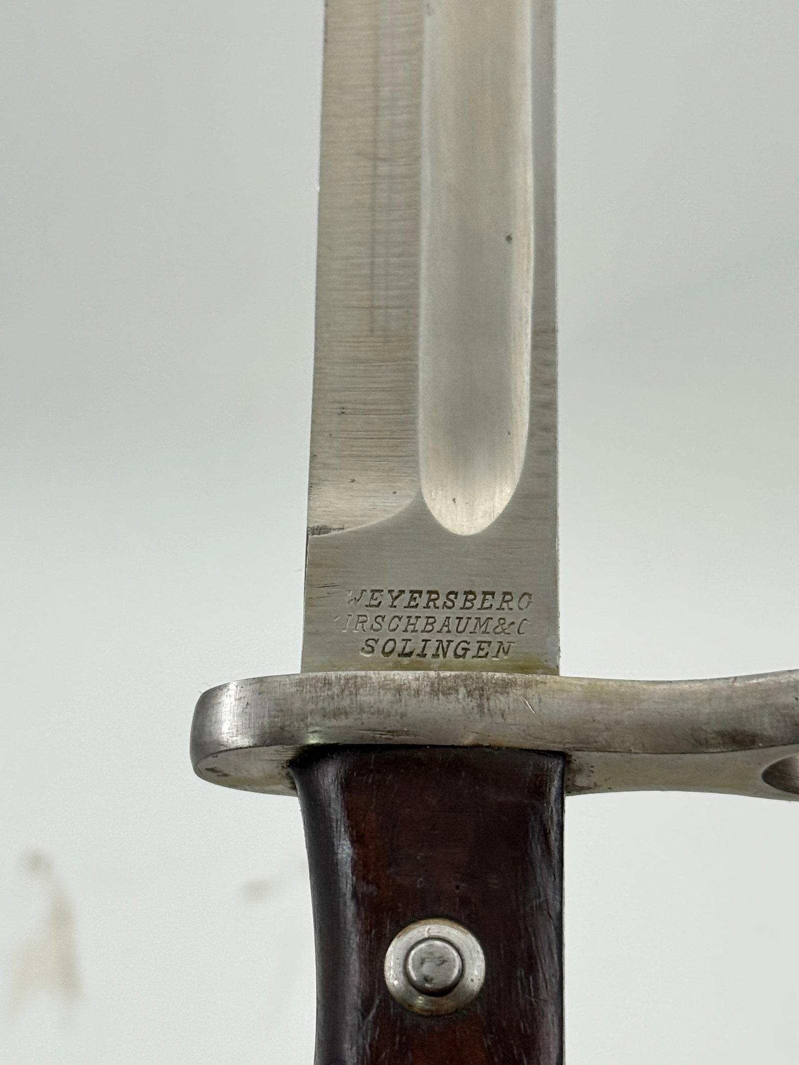 Excellent & Matching Chilean M1895 Mauser Bayonet with Scabbard - 7