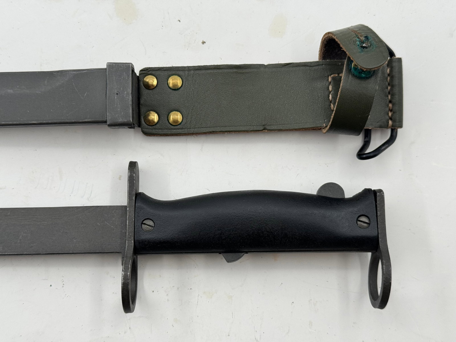 Excellent French M1958 Bayonet by MAT with Scabbard for MAS 49/56 - 2
