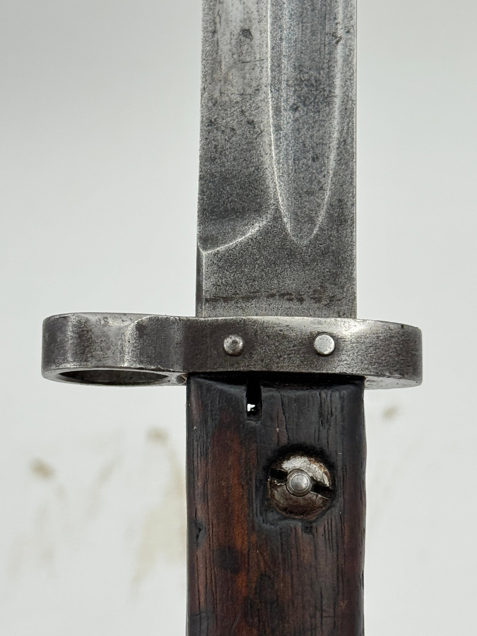 WWII Romanian VZ-24 Bayonet with Scabbard marked “945” - 8