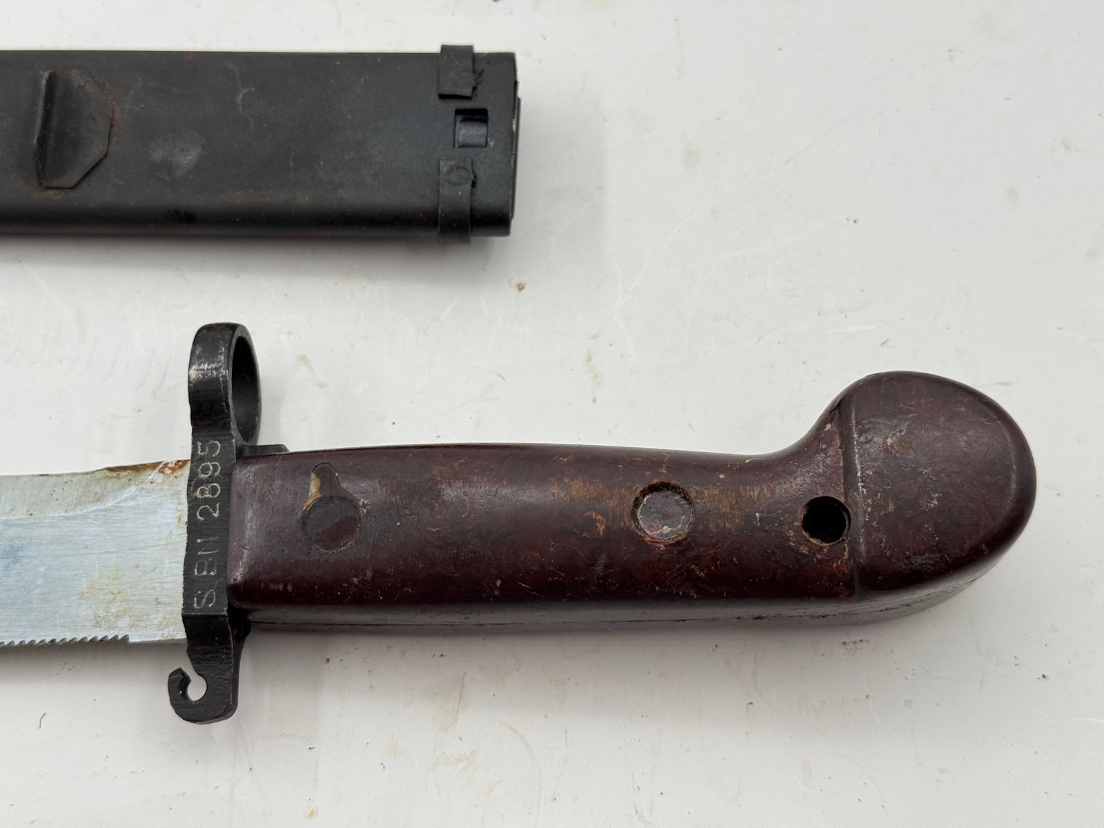 Matching Romanian AKM Type 1 Bayonet & Scabbard - 2
