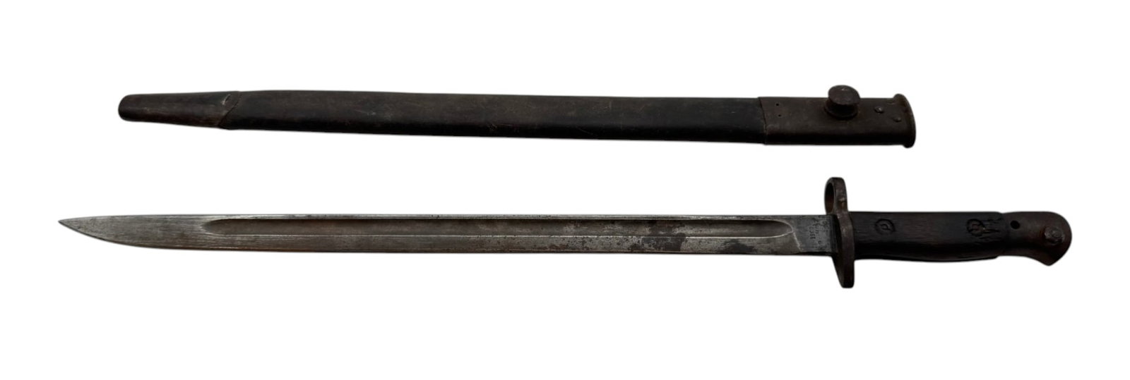 British Pattern 1907 Bayonet and Scabbard by Chapman  - 2