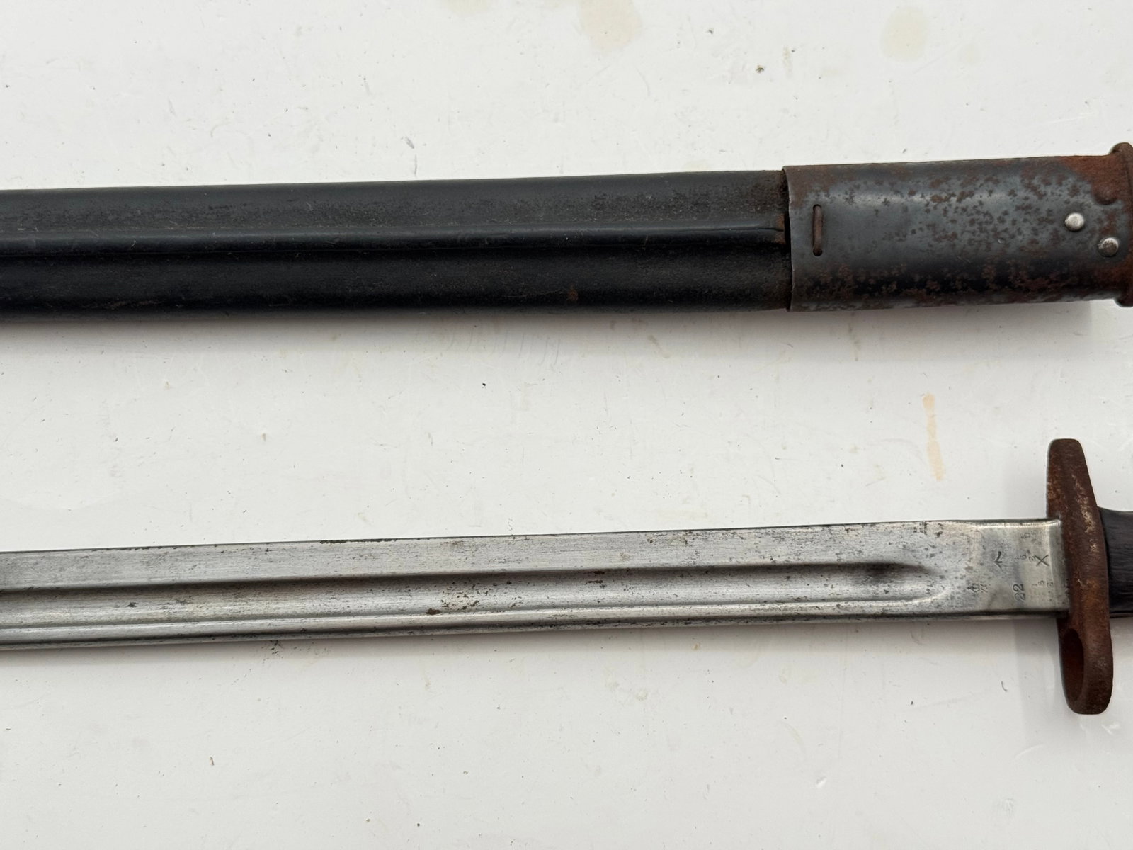 British Pattern 1907 Bayonet and Scabbard by Chapman  - 7