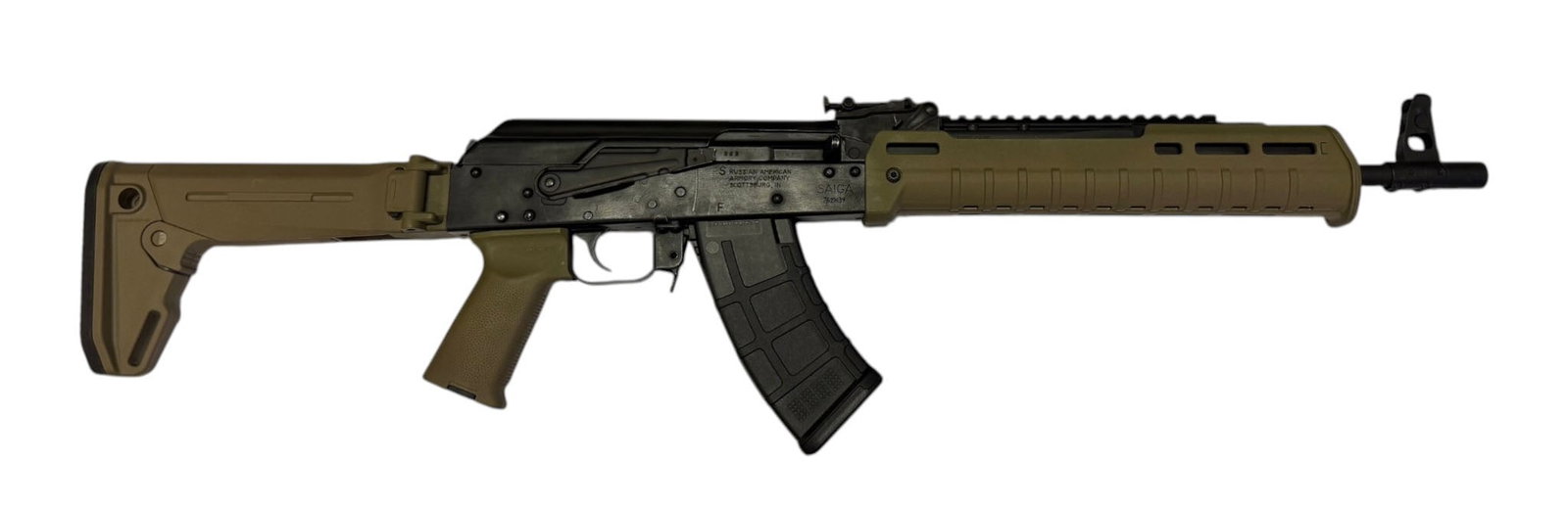 Excellent & Desirable Russian Izhmash Saiga AK-47 Semi-Automatic 7.62x39mm Rifle w/ Folding Stock - 2