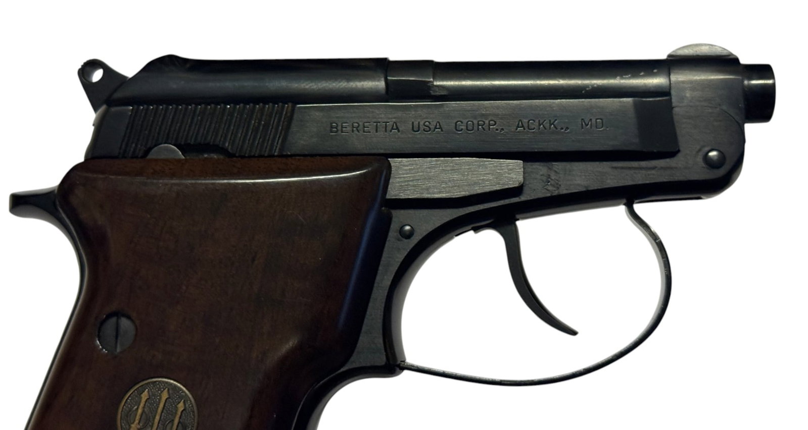 NIB Beretta Model 21A Bobcat .25 ACP Semi-Automatic Pistol in Original Box - 7