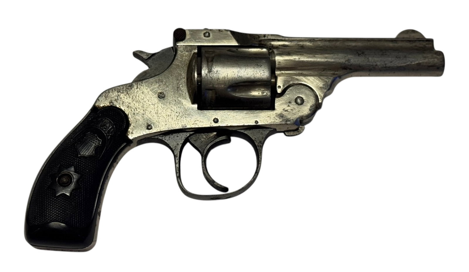 RARE Early Antique Forehand Arms CO .38 Colt Break-Action Revolver - 2