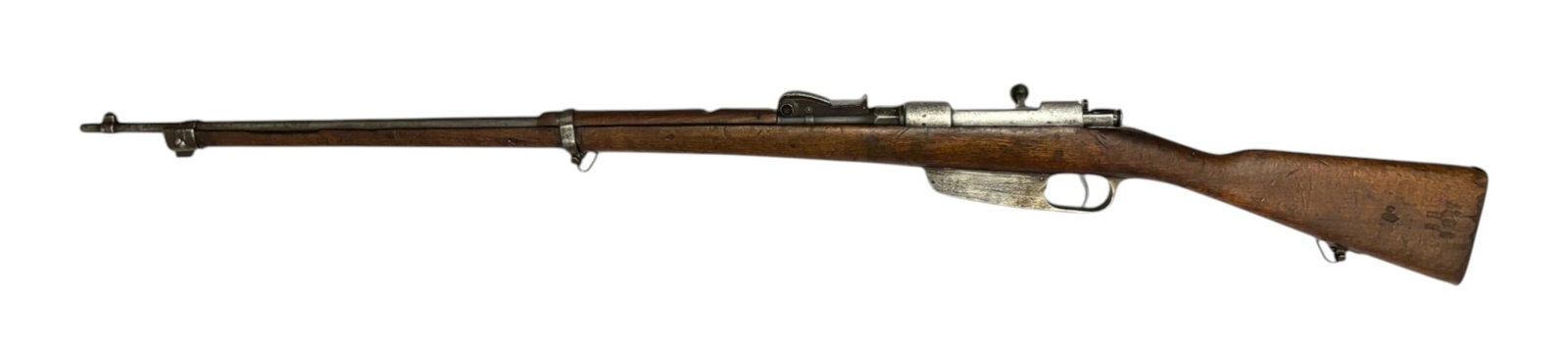 Antique 1896 Italian Brescia Model 1891 Bolt Action 6.5x52mm CARCANO Rifle - 2
