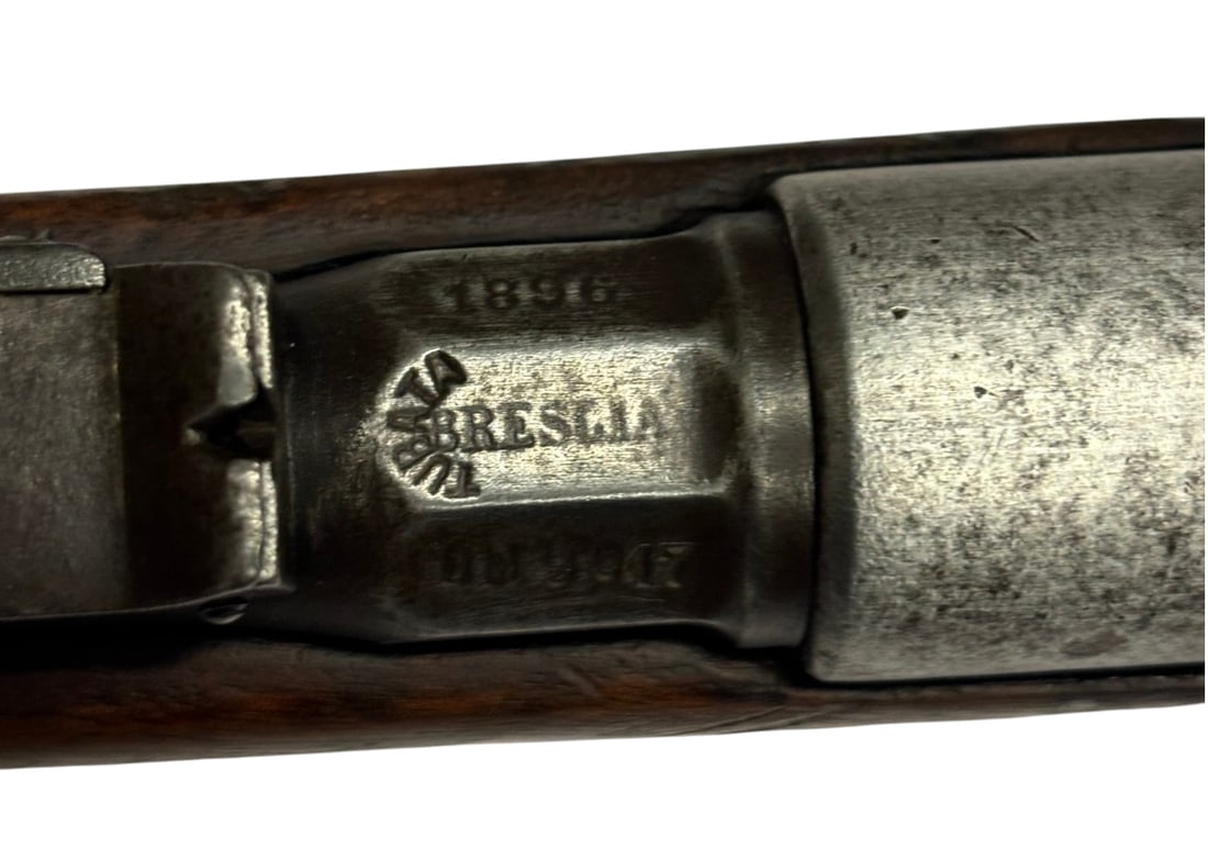 Antique 1896 Italian Brescia Model 1891 Bolt Action 6.5x52mm CARCANO Rifle - 5