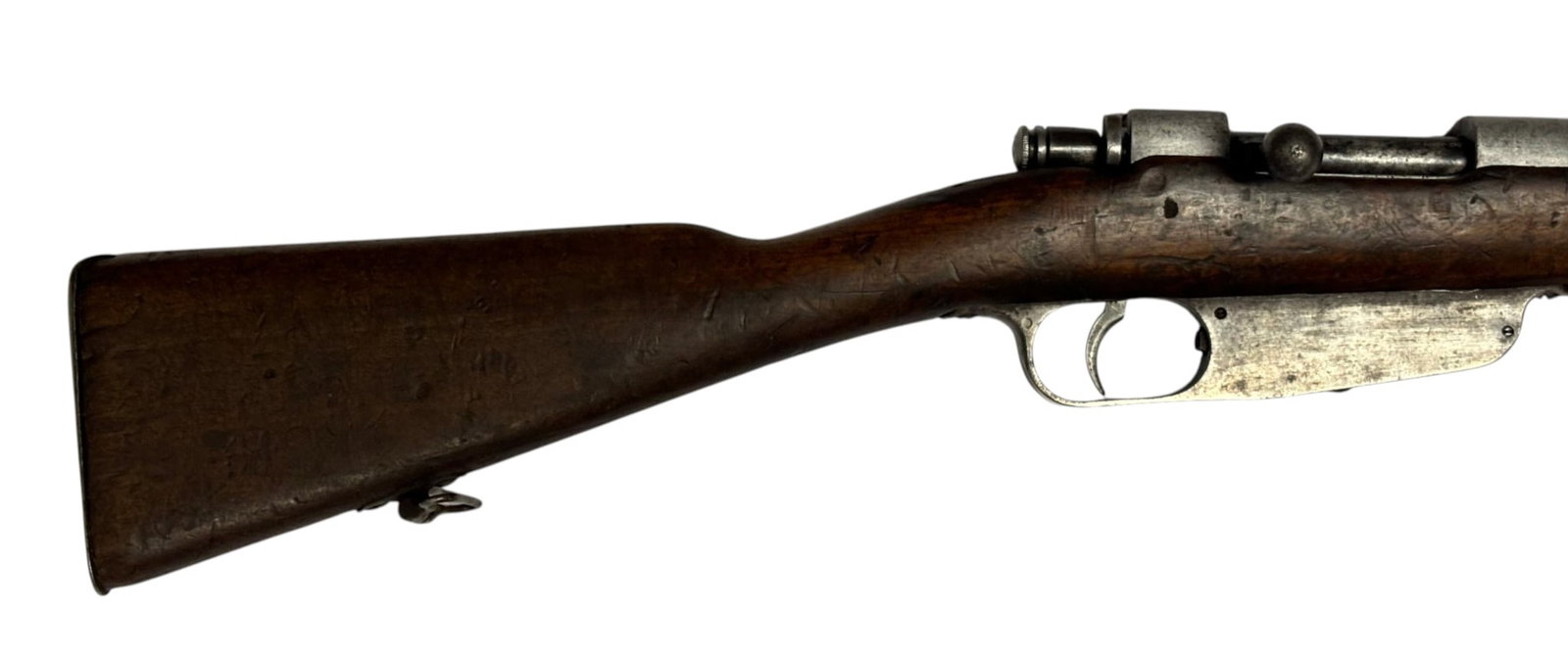 Antique 1896 Italian Brescia Model 1891 Bolt Action 6.5x52mm CARCANO Rifle - 8