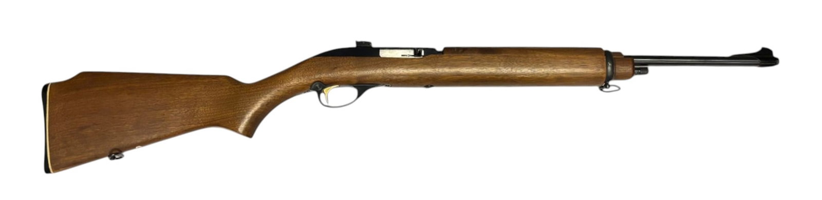 MINT 1967 Marlin Model 99-M1 Semi-Automatic .22 LR Rifle with Leather Soft Case - 2
