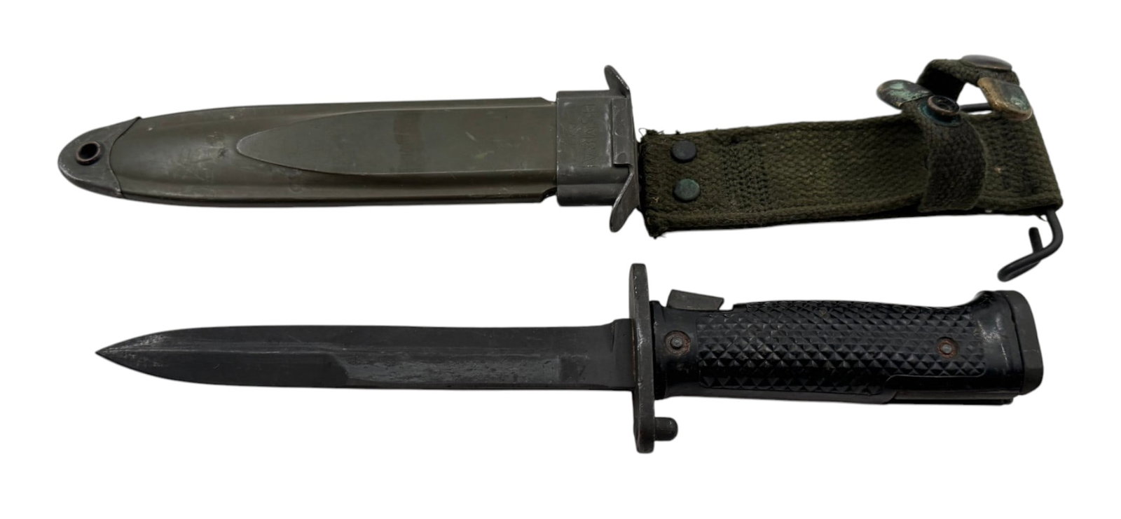 US M5 Bayonet by Imperial with USM8A1 Scabbard for M1 Garand: See Photo(s)