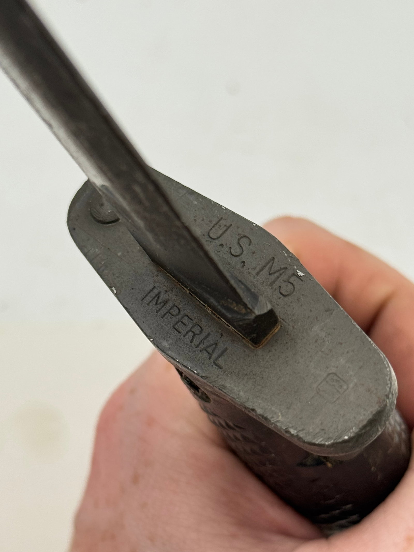 US M5 Bayonet by Imperial with USM8A1 Scabbard for M1 Garand - 6