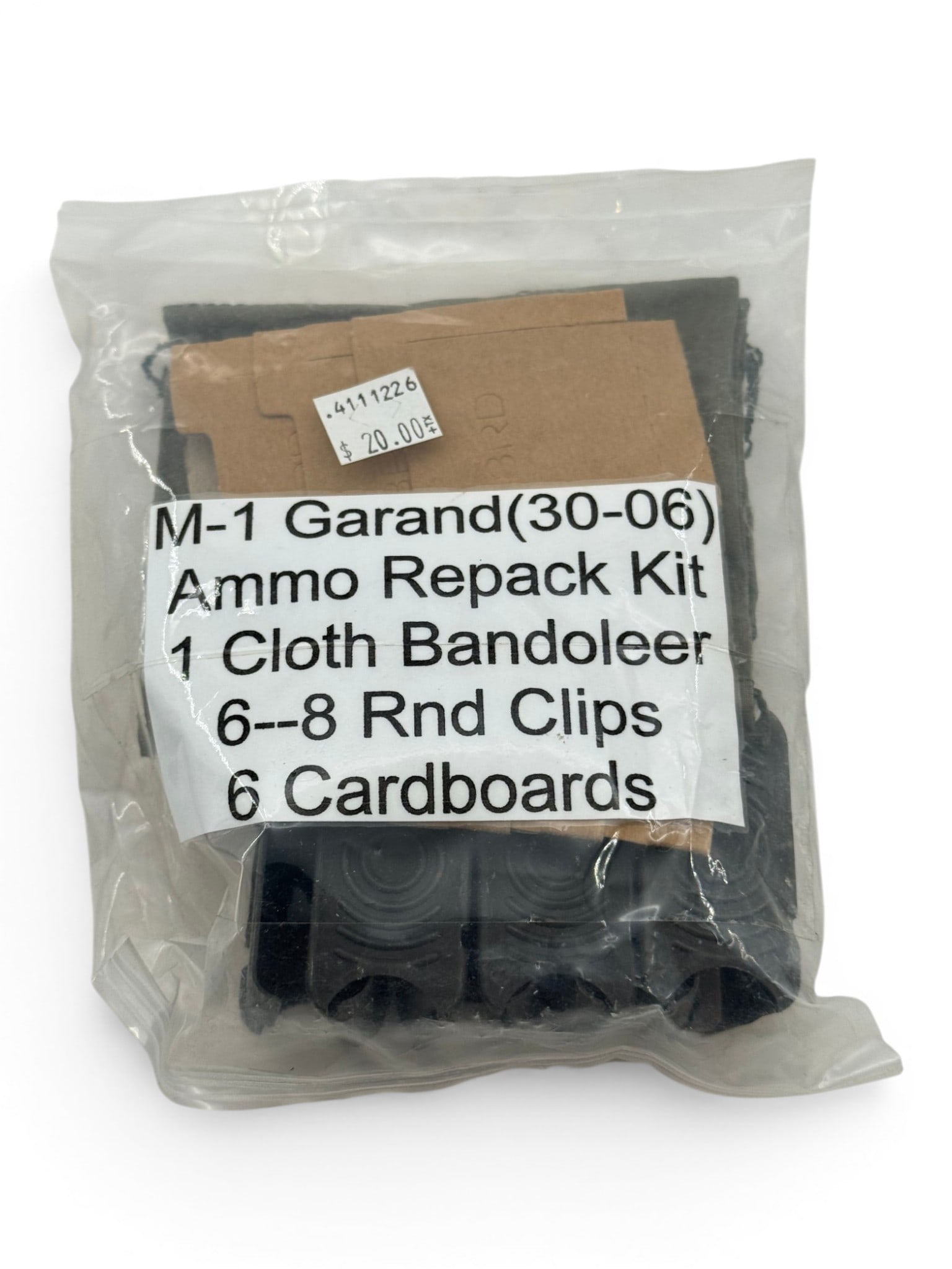 (2) M1 Garand Slings & Ammo Repack kit - 6