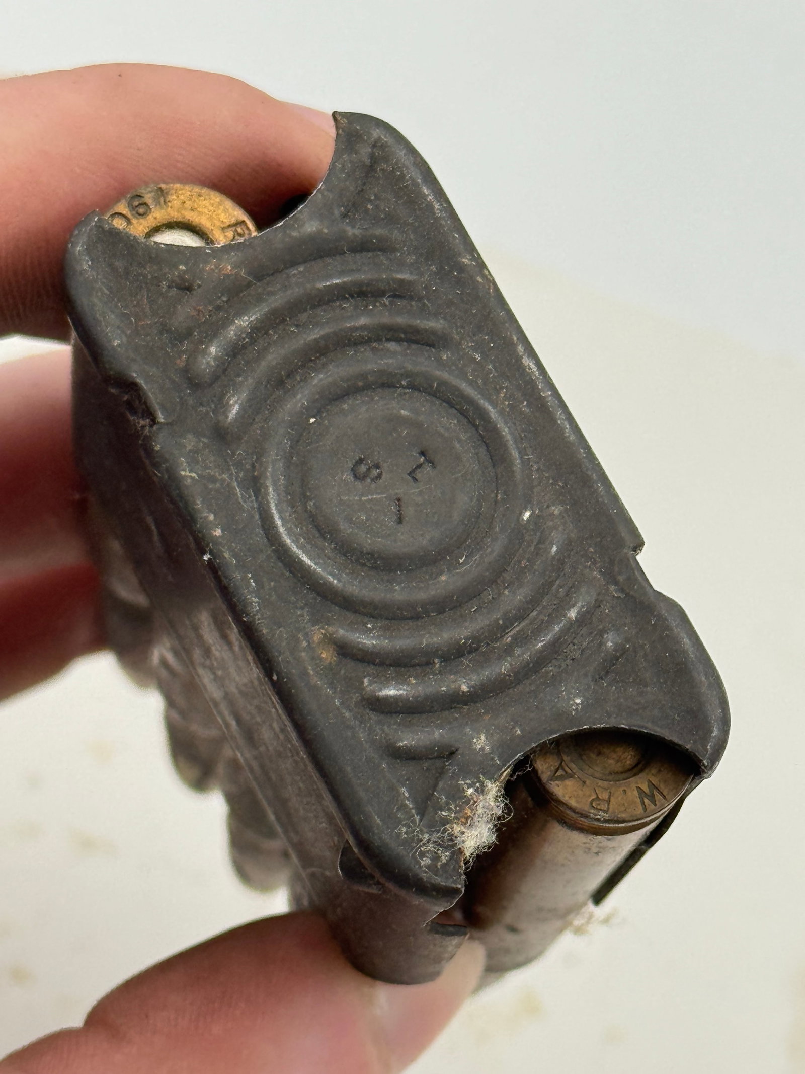 56rds. of .30-06 SPRG. WWII Dated Military Surplus Ammunition on Enbloc Clips - 8